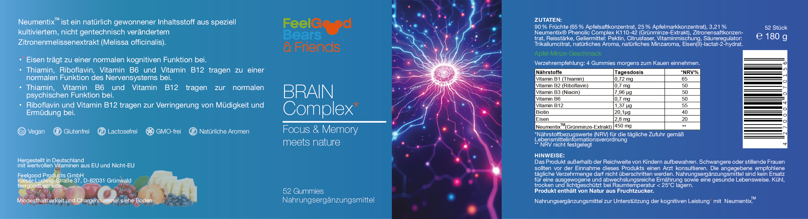 BRAIN Complex - Focus & Memory meets nature