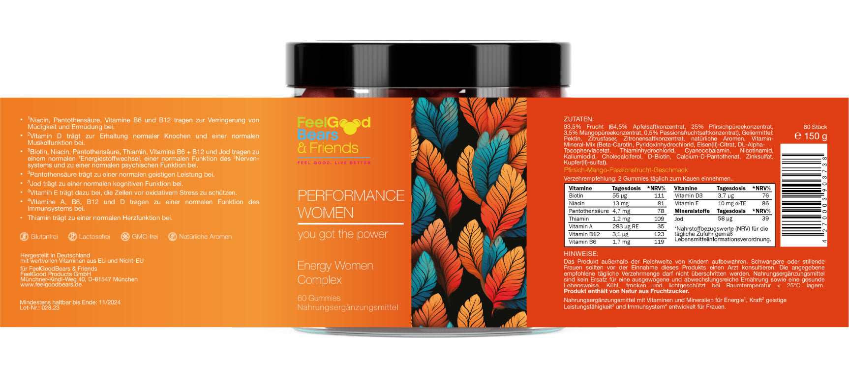 PERFORMANCE WOMEN - Energy Women Complex