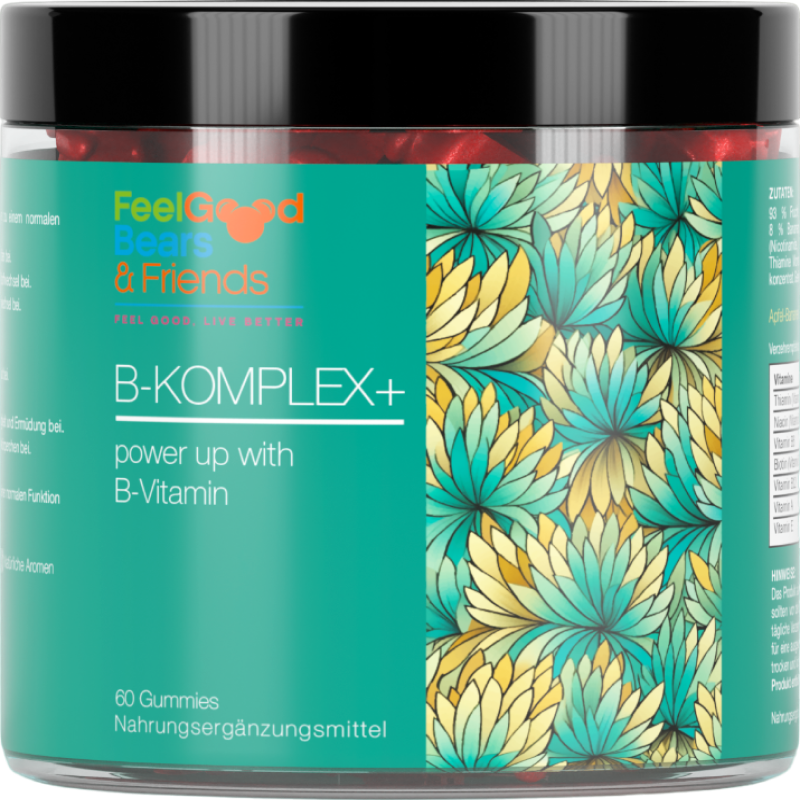 B-KOMPLEX+  power up with B-vitamin - Fruit Bears