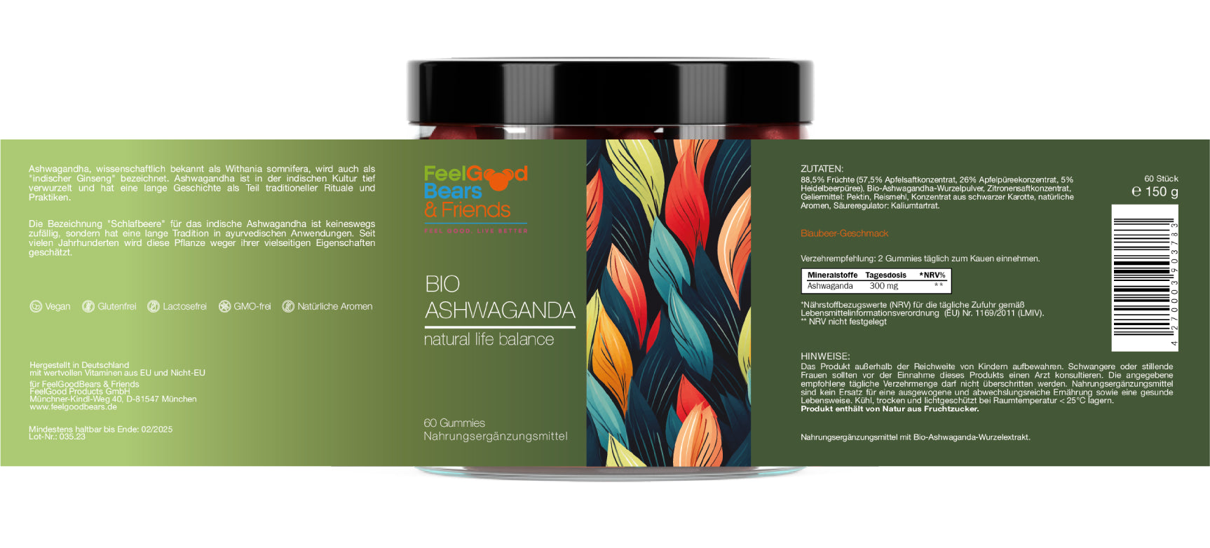 ASHWAGANDHA - natural life balance