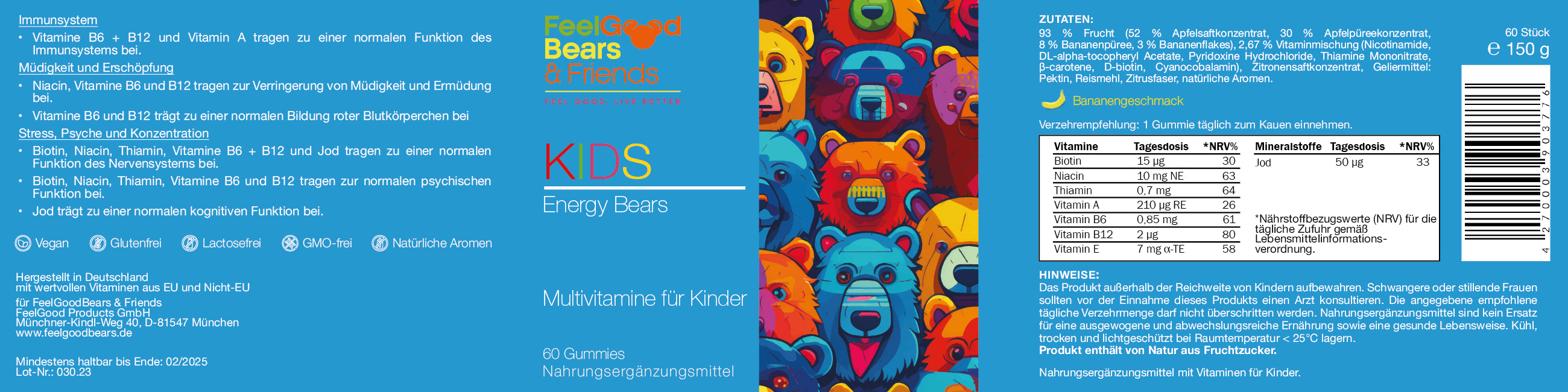 KIDS - Energy Bears Multivitamine