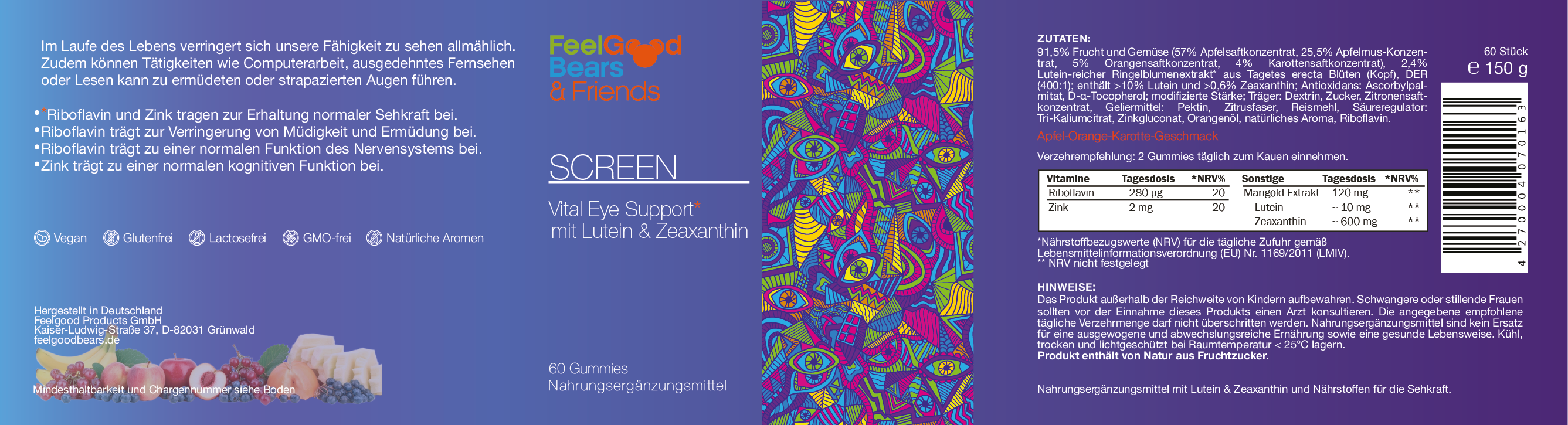 SCREEN - Vital Screen Support mit Lutein & Zeaxanthin